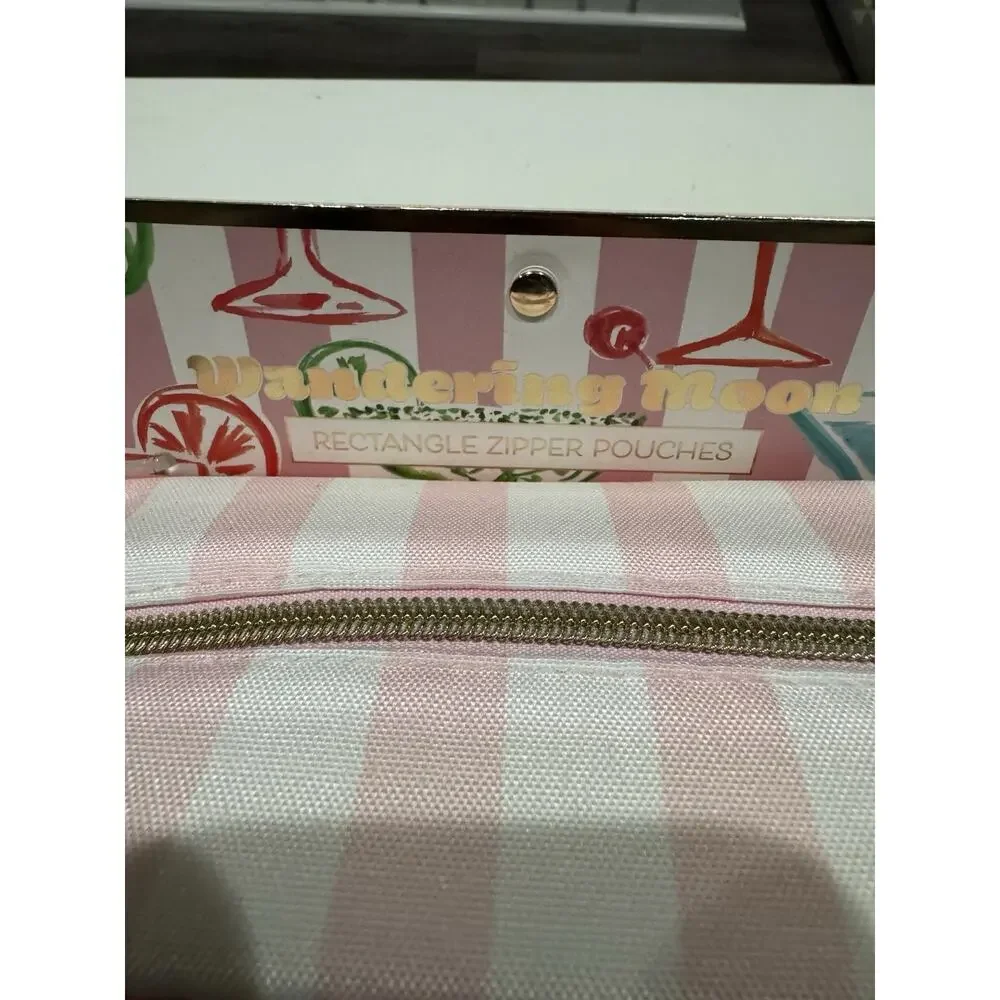 Wandering Moon Drinks Travel Zippered Pouches